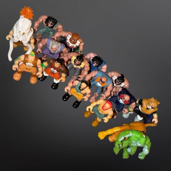 FP Imaginext T-Rex Playset Sabertooth Caveman Dinosaurs Island Figures 2.5” A6 - Picture 7 of 15